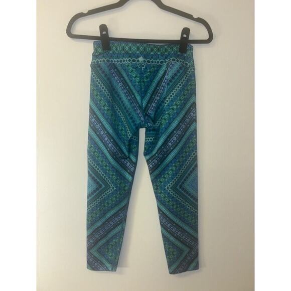 prAna Women's Roxanne Printed Legging in Green Chile Yoga‎ Active Sz Sm Pilates - Picture 5 of 6